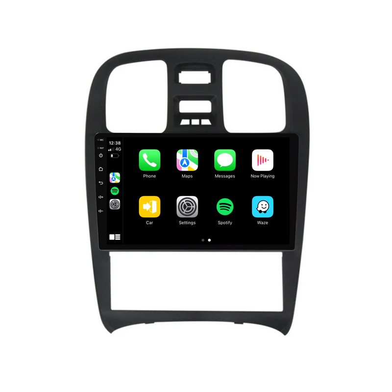 Load image into Gallery viewer, Hyundai Sonata (2003-2009) Plug &amp; Play Head Unit Upgrade Kit: Car Radio with Wireless &amp; Wired Apple CarPlay &amp; Android Auto
