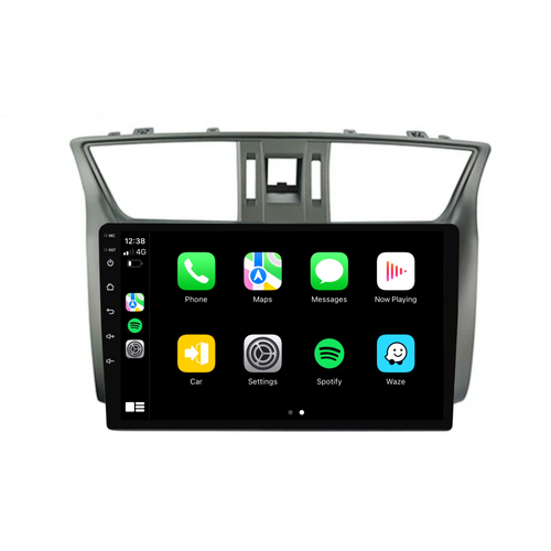 Nissan Sylphy/Sentra/Pulsar (2012-2017) Plug & Play Head Unit Upgrade Kit: Car Radio with Wireless & Wired Apple CarPlay & Android Auto