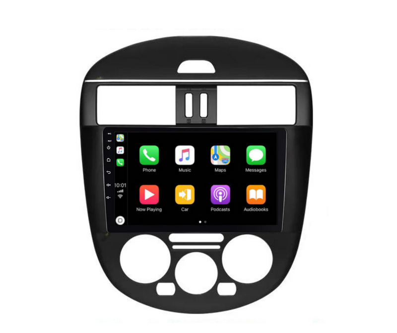 Load image into Gallery viewer, Nissan Tiida (2011-2015) Manual AC Plug &amp; Play Head Unit Upgrade Kit: Car Radio with Wireless &amp; Wired Apple CarPlay &amp; Android Auto
