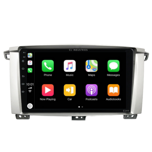 Toyota Landcruiser 100 series Plug & Play Head Unit Kit with Wireless CarPlay