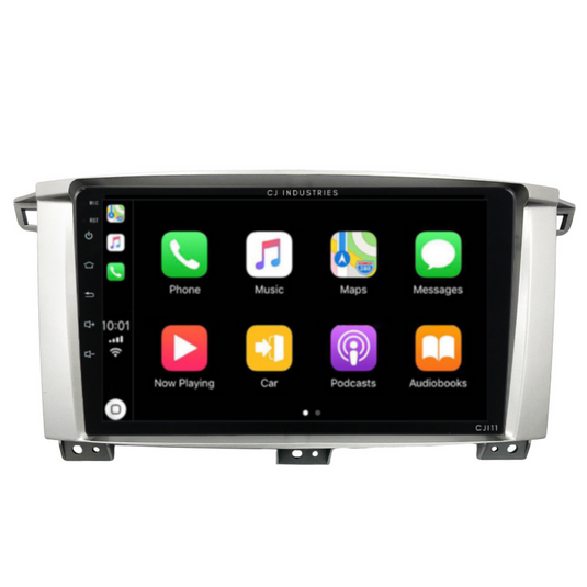 Toyota Landcruiser 100 series Plug & Play Head Unit Kit with Wireless CarPlay