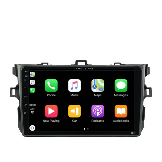 Toyota Corolla 2008-2011 Plug & Play Head Unit Kit with CarPlay & Android Auto