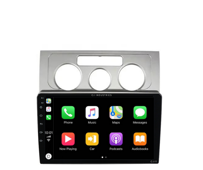 Load image into Gallery viewer, Volkswagen Touran (2004-2008) Plug &amp; Play Head Unit Upgrade Kit: Car Radio with Wireless &amp; Wired Apple CarPlay &amp; Android Auto
