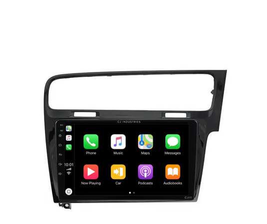 Volkswagen Golf 7 (2013-2020) Plug & Play Head Unit Upgrade Kit: Car Radio with Wireless & Wired Apple CarPlay & Android Auto