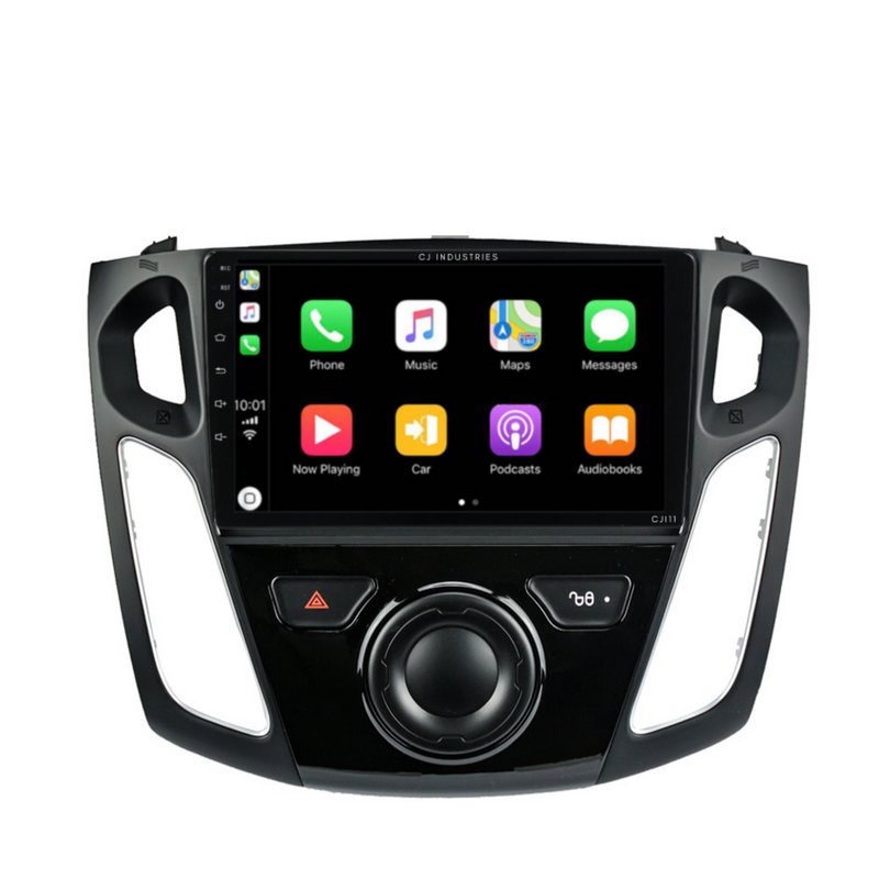 Load image into Gallery viewer, Ford Focus (2012-2017) Plug &amp; Play Head Unit Upgrade Kit: Car Radio with Wireless &amp; Wired Apple CarPlay &amp; Android Auto
