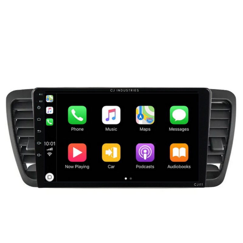 Load image into Gallery viewer, Subaru Outback/Legacy (2003-2009) Plug &amp; Play Head Unit Upgrade Kit: Car Radio with Wireless &amp; Wired Apple CarPlay &amp; Android Auto
