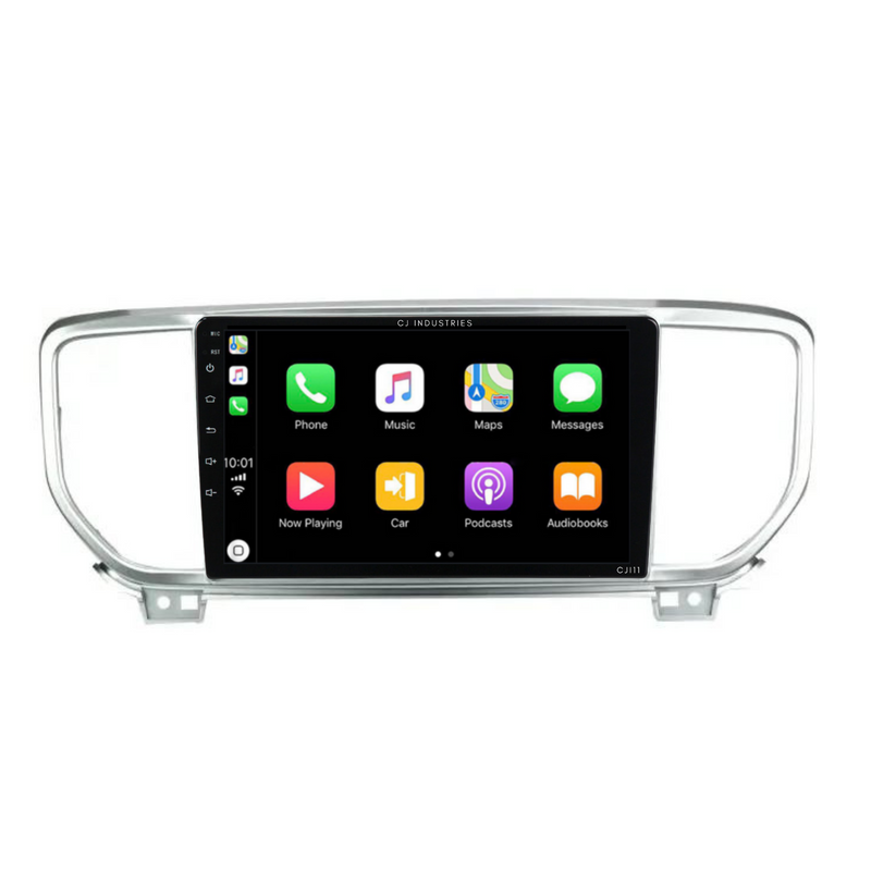 Load image into Gallery viewer, Kia Sportage / KX5 (2018-2021) Plug &amp; Play Head Unit Upgrade Kit: Car Radio with Wireless &amp; Wired Apple CarPlay &amp; Android Auto
