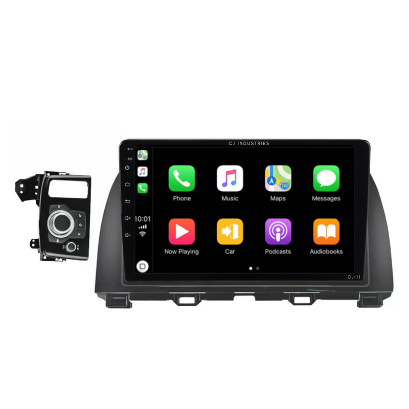 Load image into Gallery viewer, Mazda CX-5 (2015-2017) Plug &amp; Play Head Unit Upgrade Kit: Car Radio with Wireless &amp; Wired Apple CarPlay &amp; Android Auto
