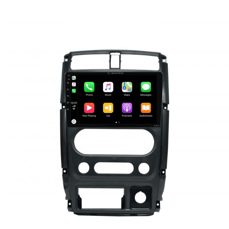 Load image into Gallery viewer, Suzuki Jimny (2007-2012) Plug &amp; Play Head Unit Upgrade Kit: Car Radio with Wireless &amp; Wired Apple CarPlay &amp; Android Auto
