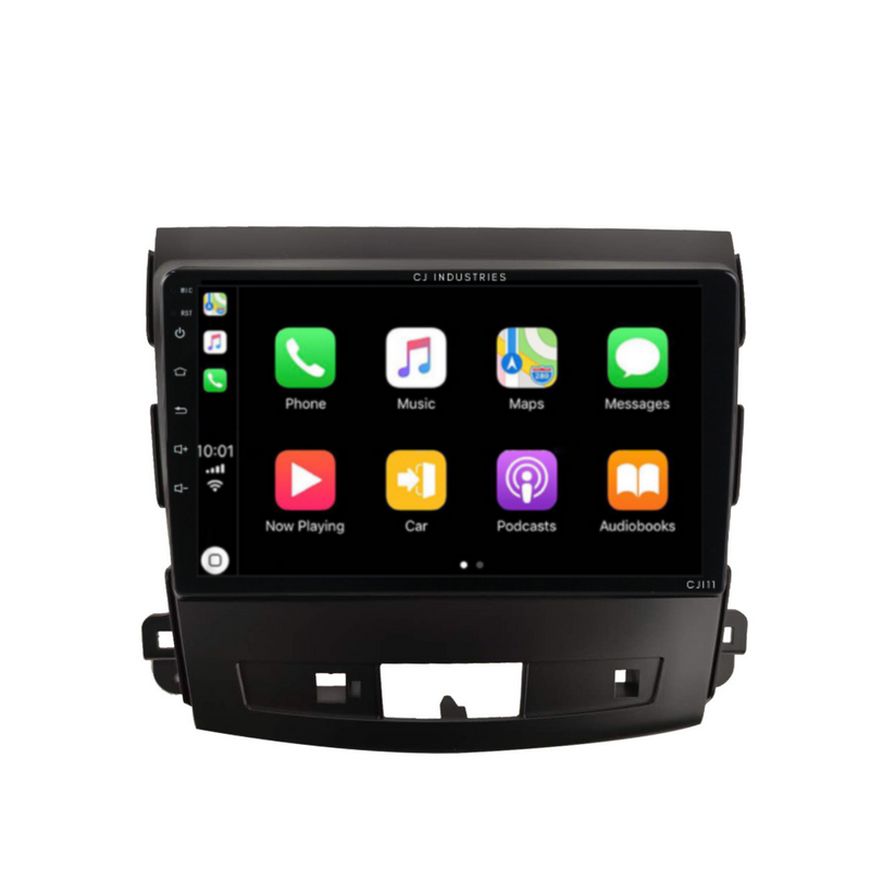 Load image into Gallery viewer, Mitsubishi Outlander (2008-2012) Plug &amp; Play Head Unit Upgrade Kit: Car Radio with Wireless &amp; Wired Apple CarPlay &amp; Android Auto
