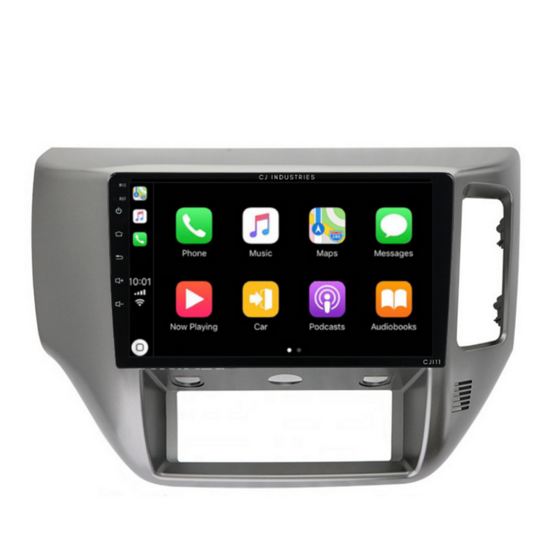 Load image into Gallery viewer, Nissan Patrol Gray (2004-2015) Plug &amp; Play Head Unit Upgrade Kit: Car Radio with Wireless &amp; Wired Apple CarPlay &amp; Android Auto
